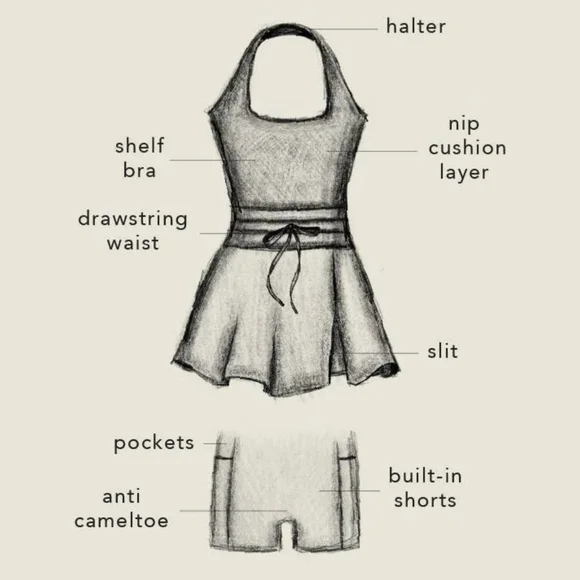 Blogilates Game Set Active Dress - Picture 7 of 8